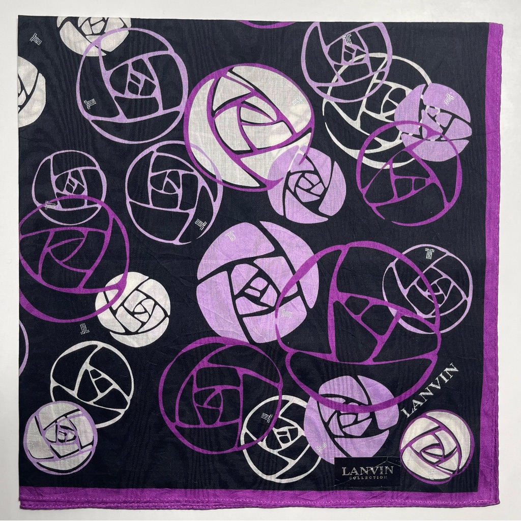 Lanvin Handkerchief 22 X 22 Inches